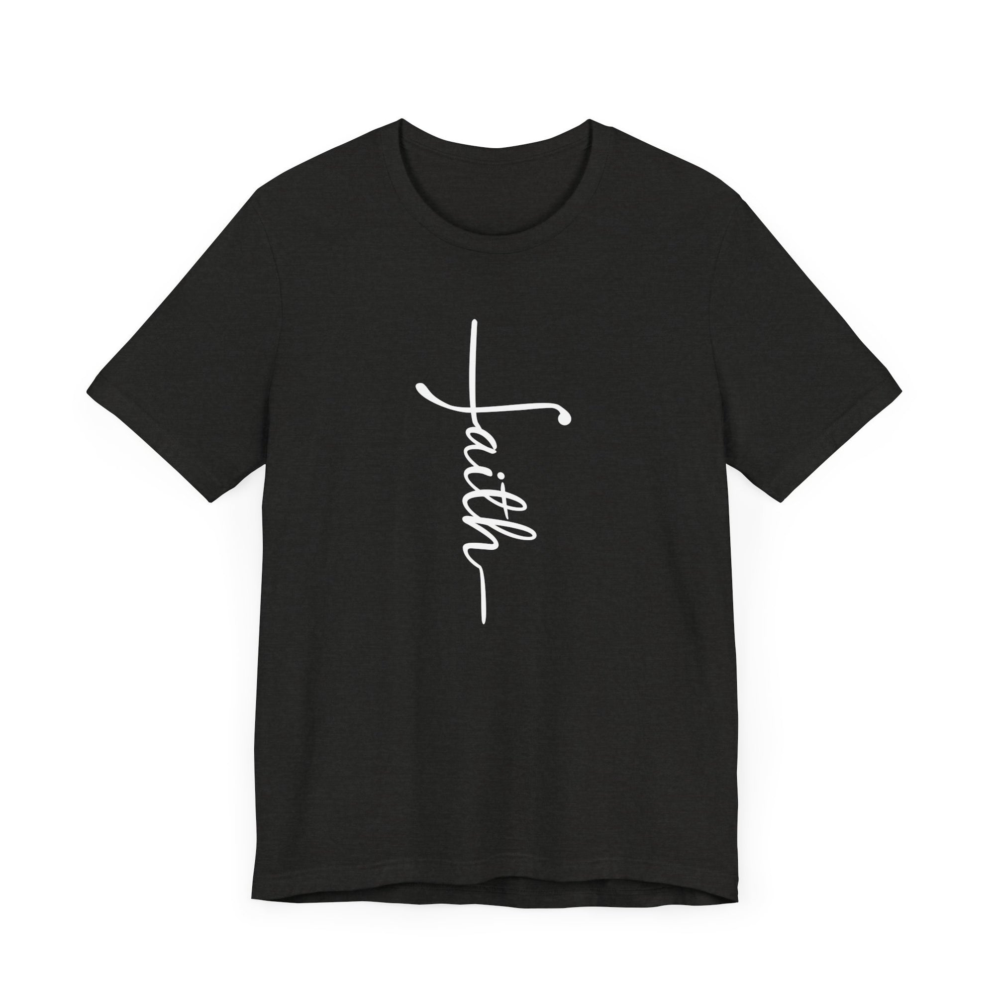 Faith Cross Unisex Tee - Premium Christian Shirt