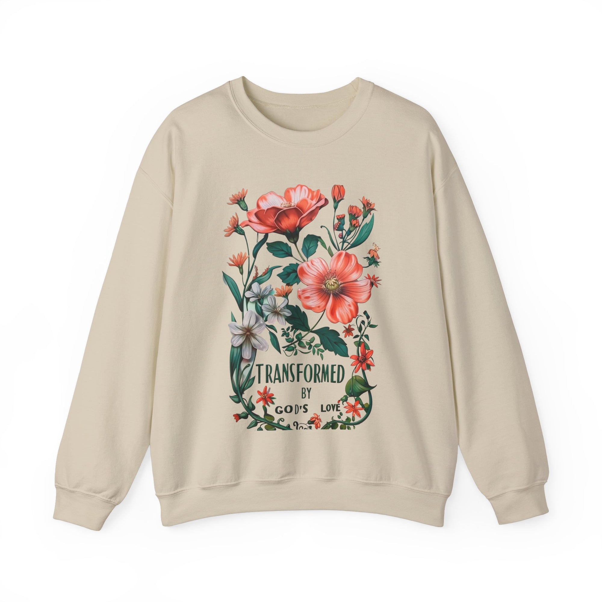 Transformed By God's Love Premium Sweatshirt