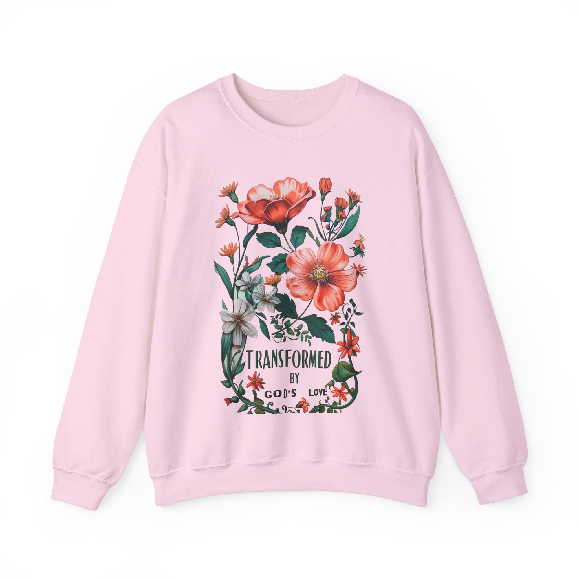 Transformed By God's Love Premium Sweatshirt