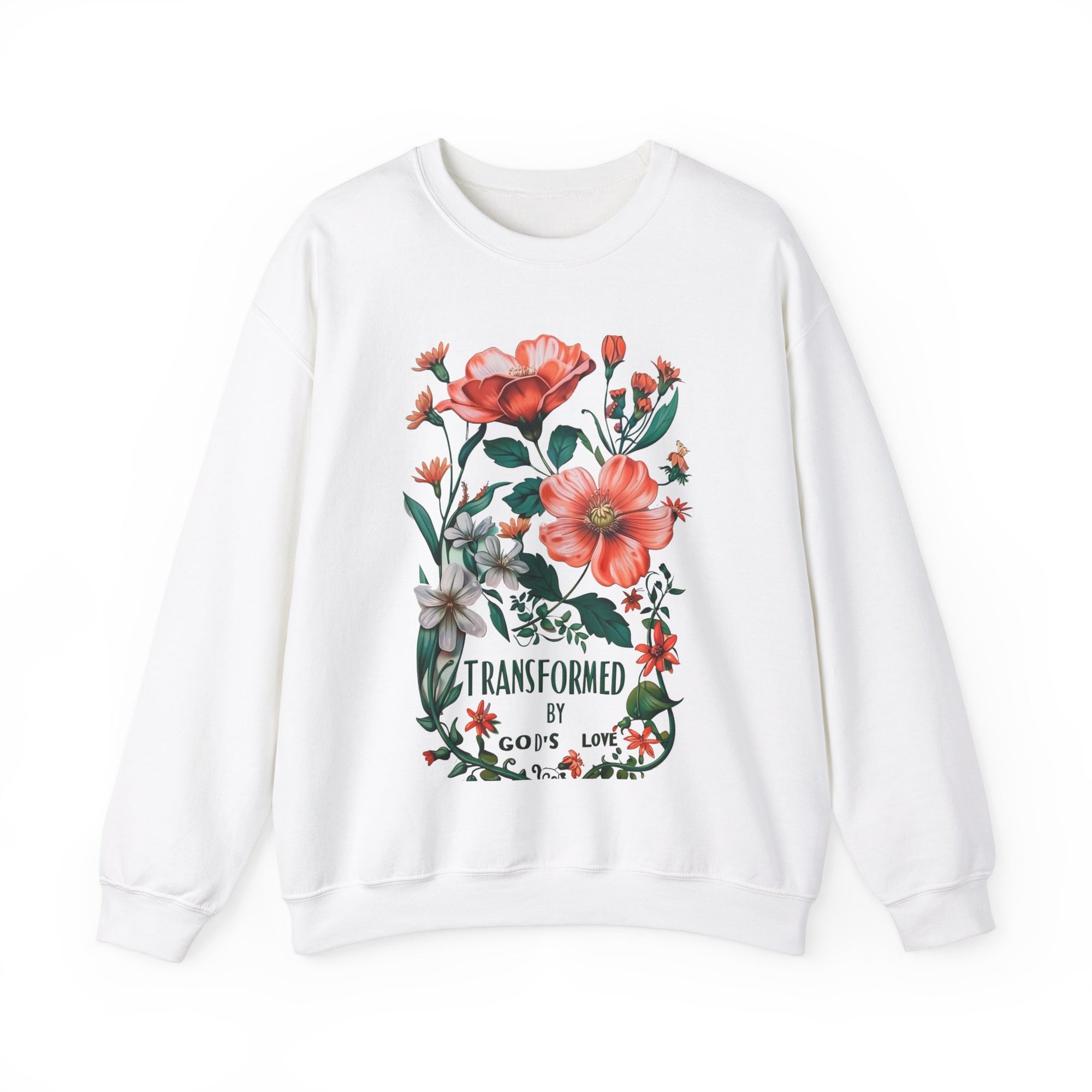 Transformed By God's Love Premium Sweatshirt