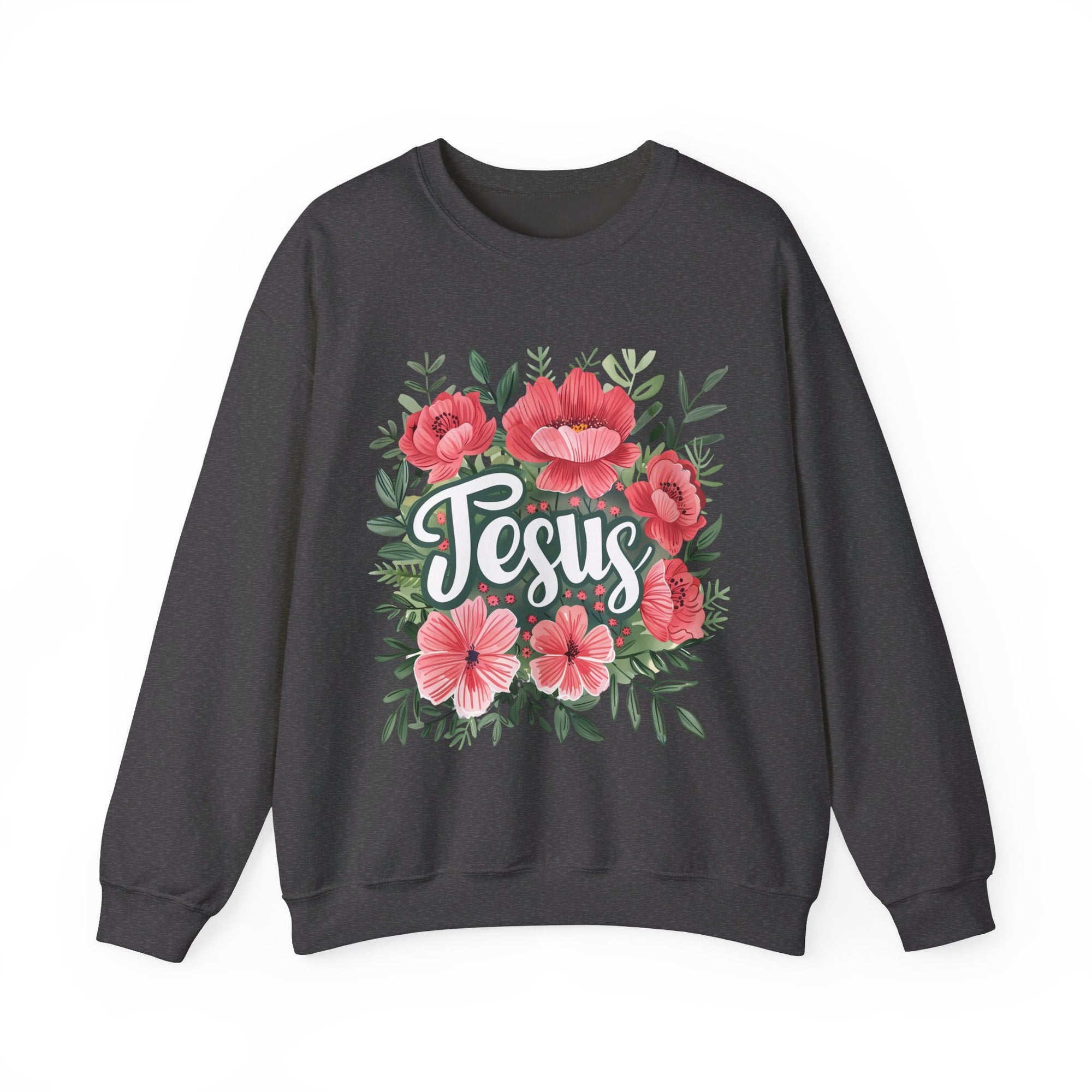 Jesus Flower Sweatshirt