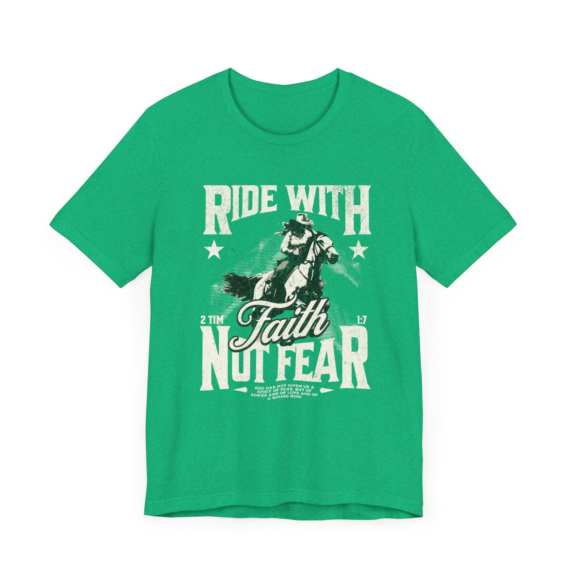 Ride With Faith Short Sleeve Women Shirt