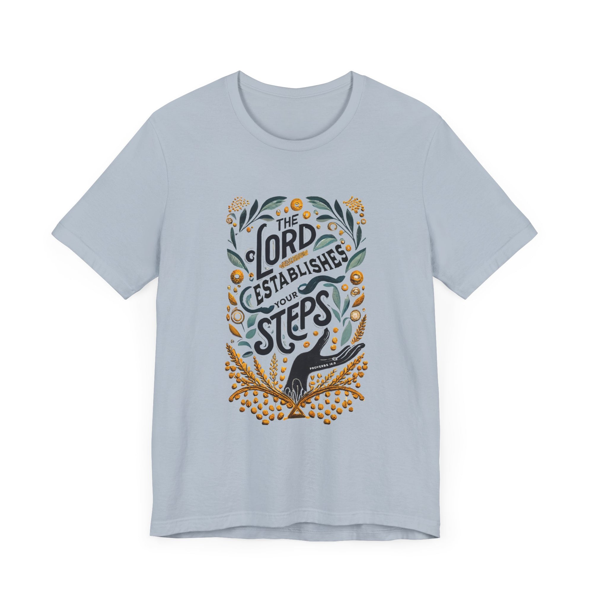 The Lord Establishes Your Step Short Sleeve Shirt