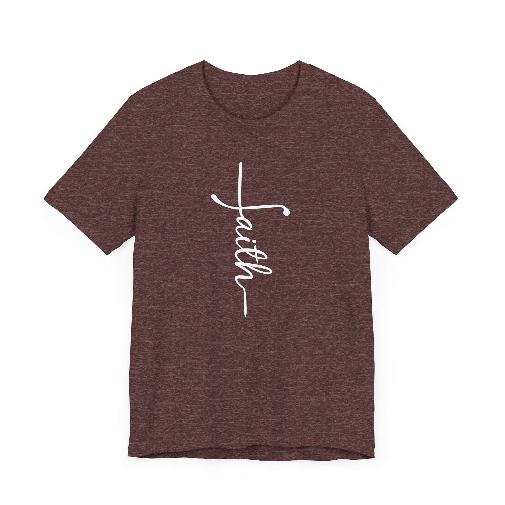 Faith Cross Unisex Tee - Premium Christian Shirt