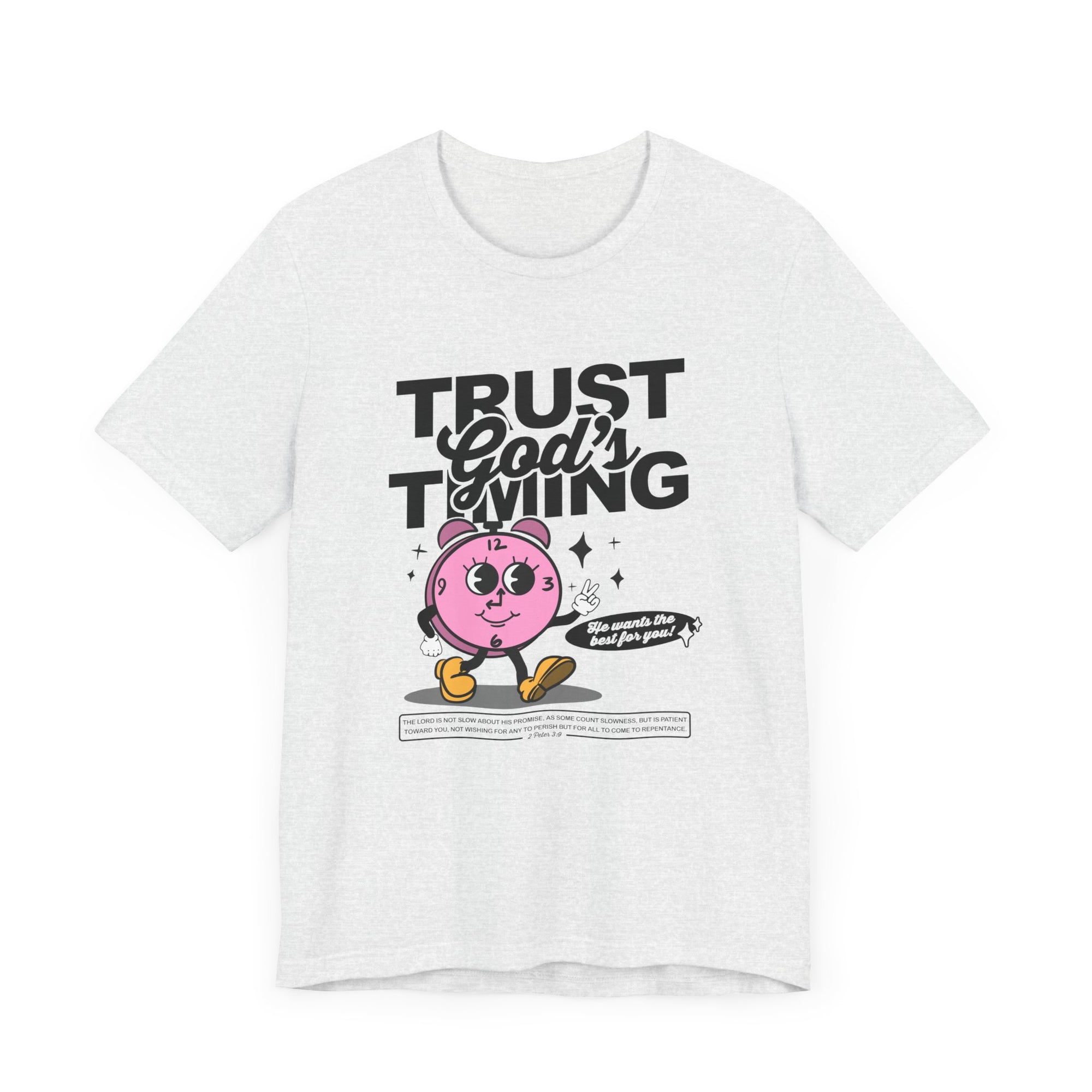 Trust God's Timing Bible Verse Shirt