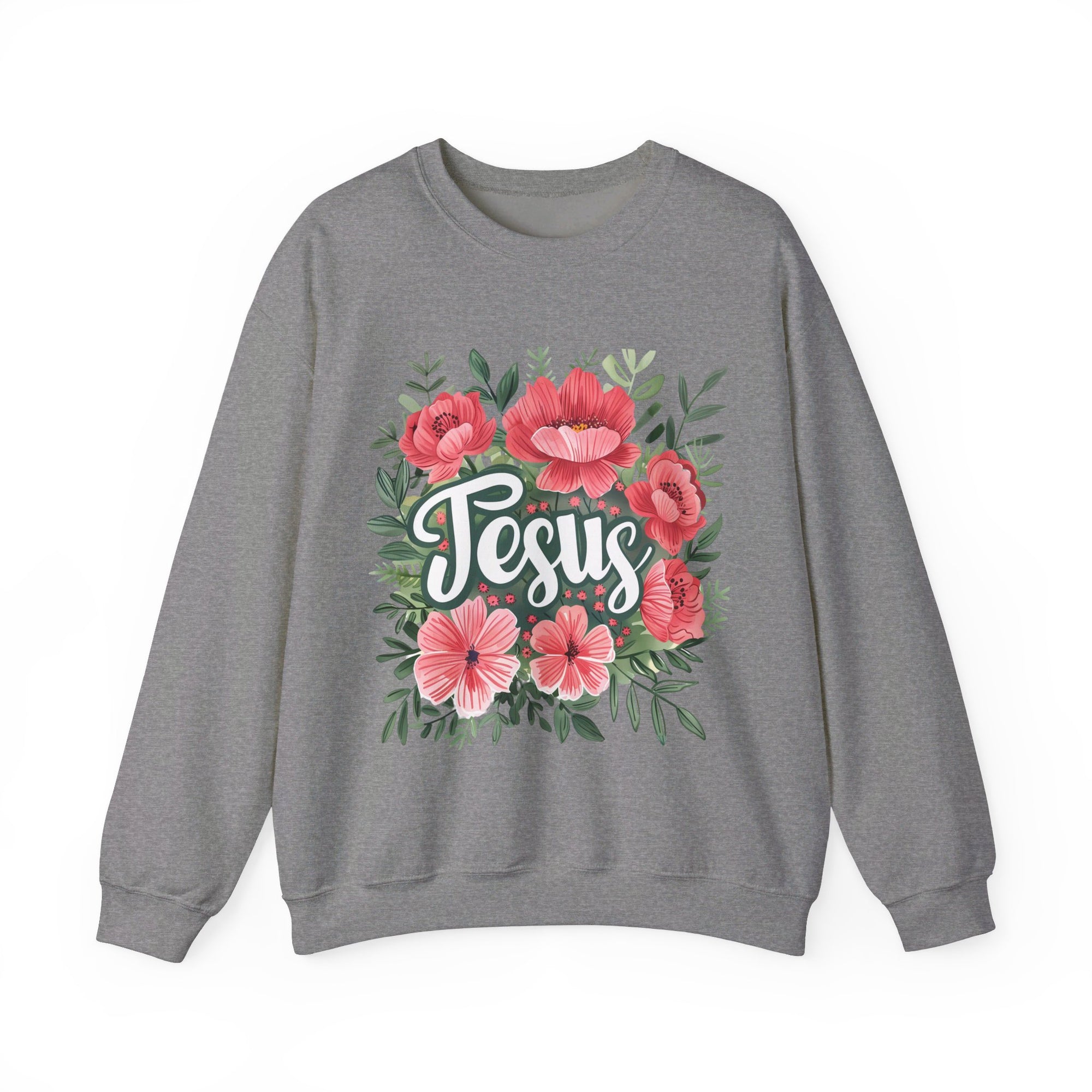 Jesus Flower Sweatshirt