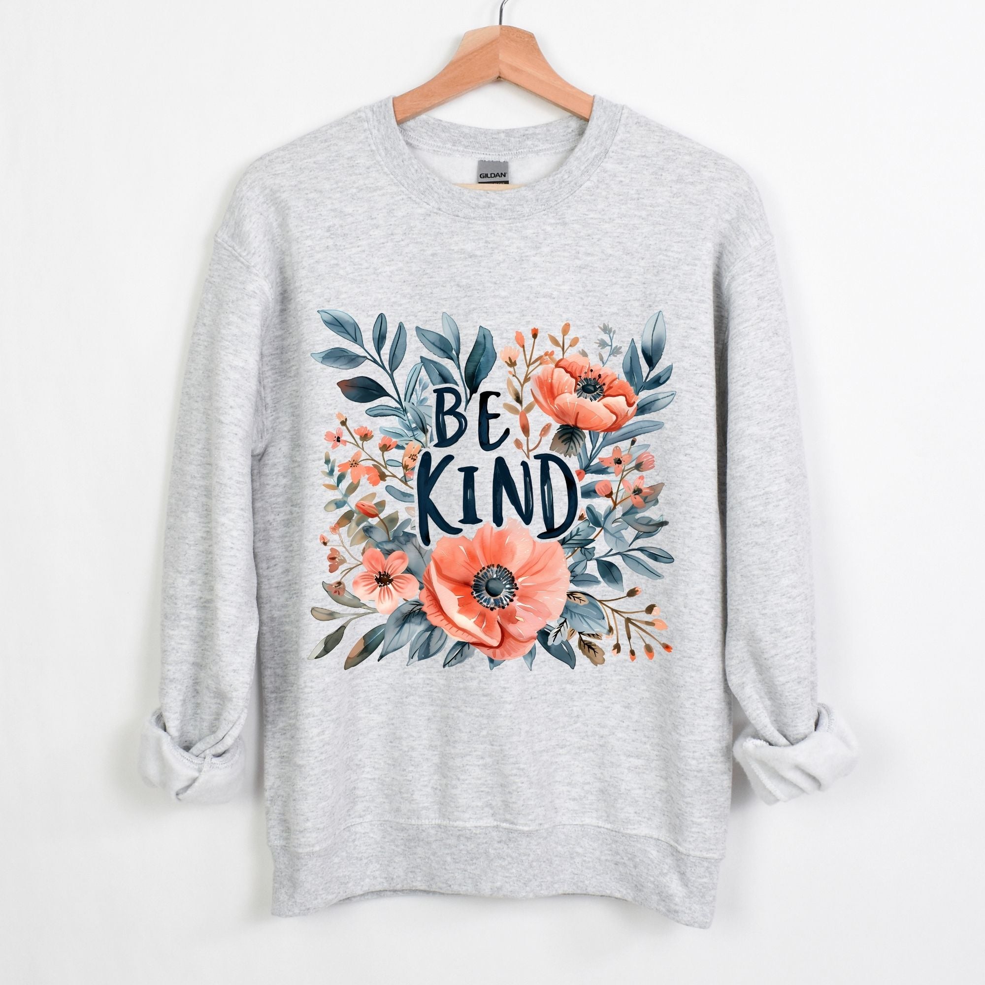 Be Bold Flower Sweatshirt