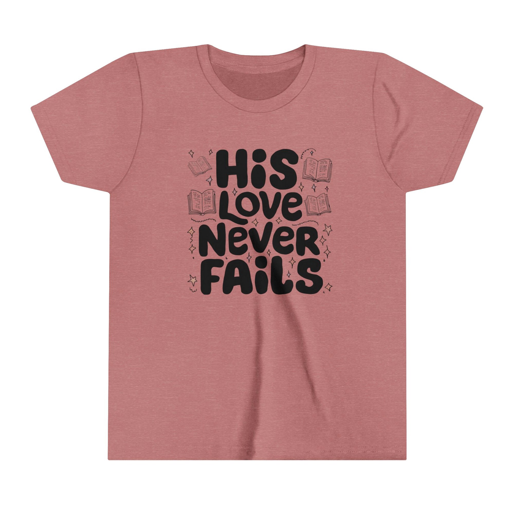 Kids Tee His Love Never Fails