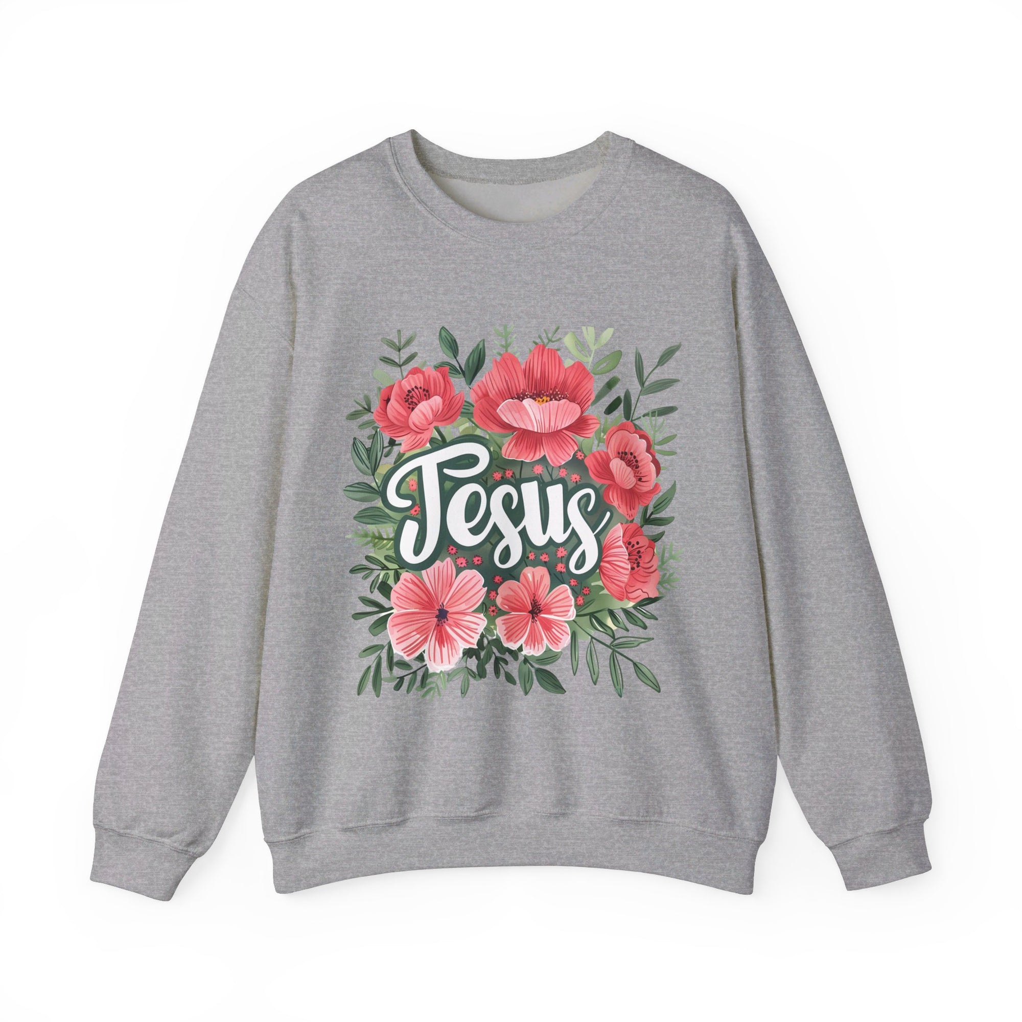 Jesus Flower Sweatshirt