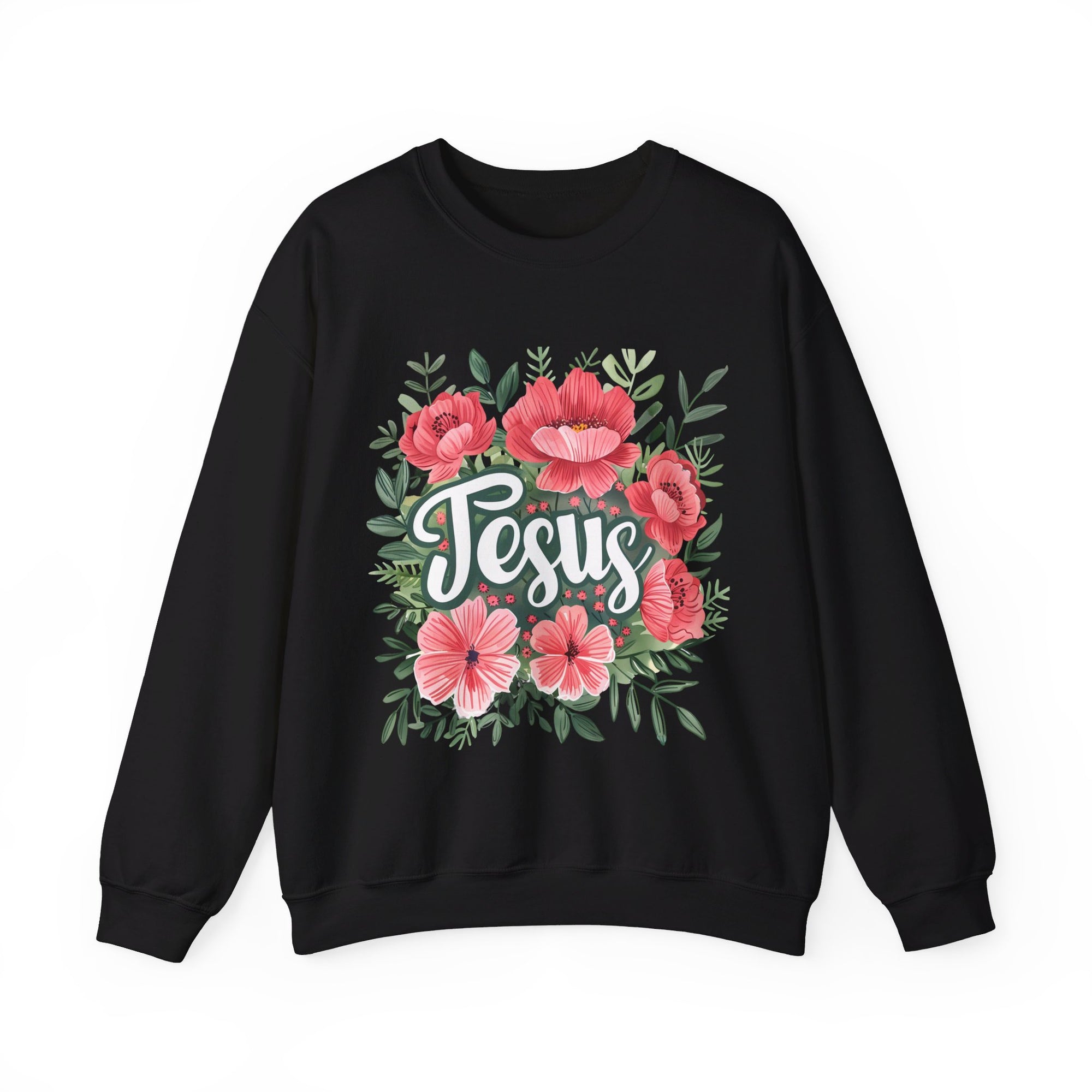 Jesus Flower Sweatshirt