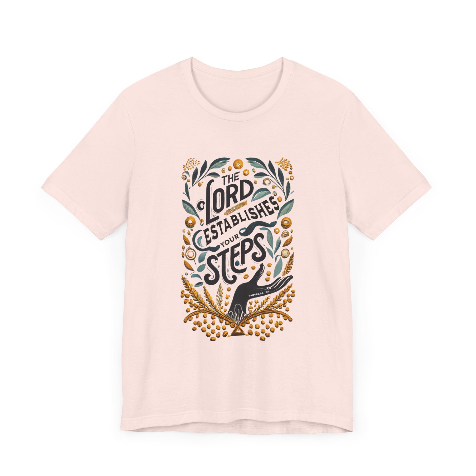 The Lord Establishes Your Step Short Sleeve Shirt