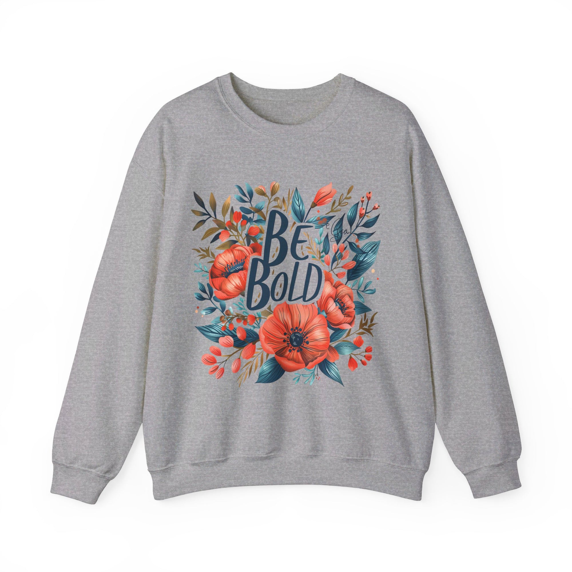 Be Bold Flower Sweatshirt