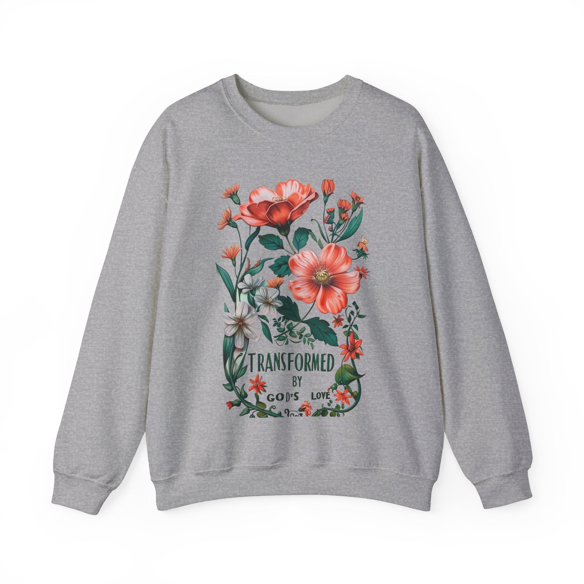 Transformed By God's Love Premium Sweatshirt