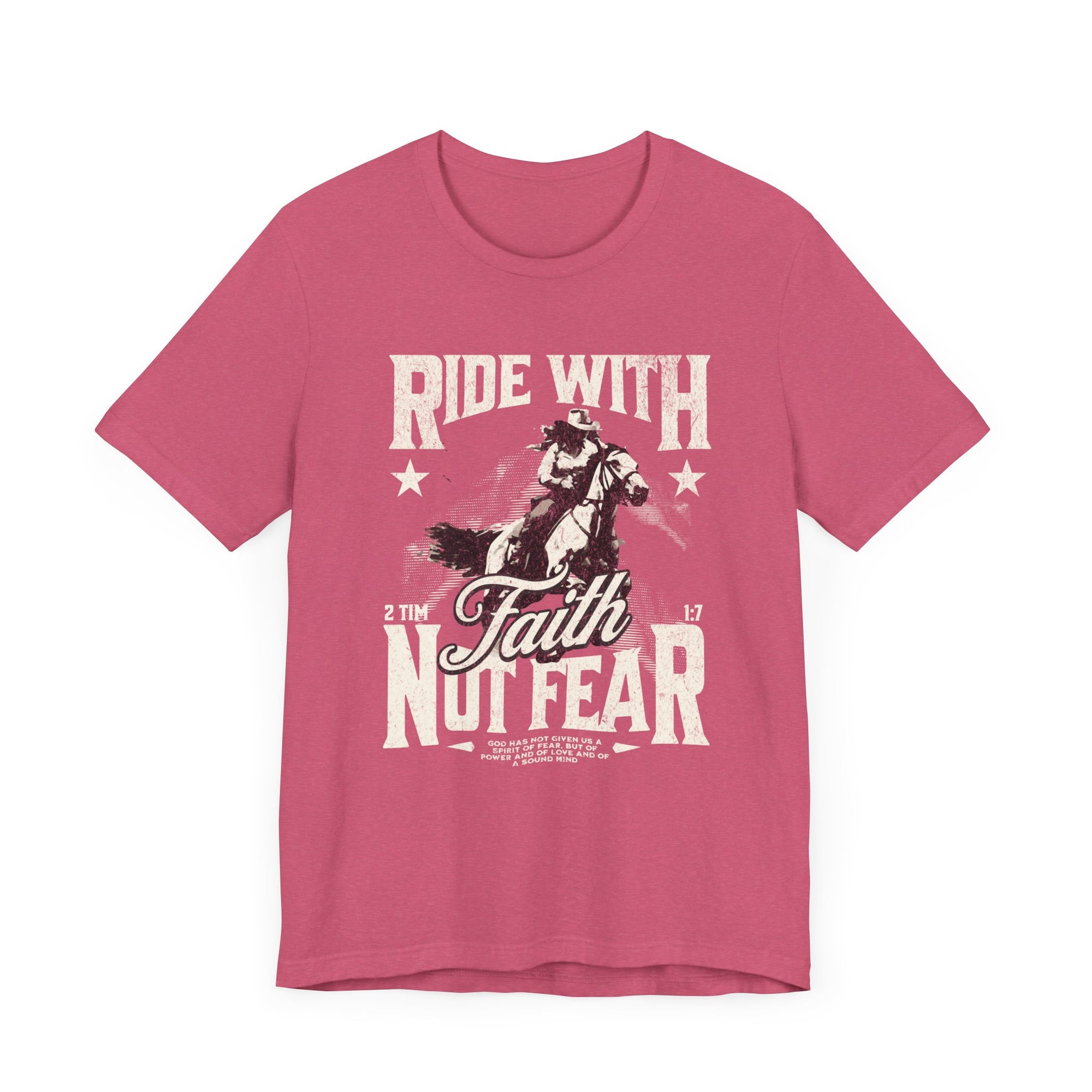 Ride With Faith Short Sleeve Women Shirt