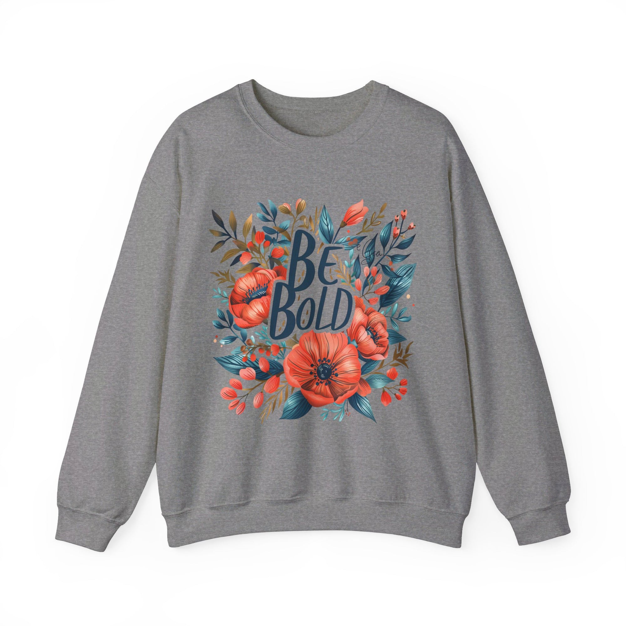 Be Bold Flower Sweatshirt