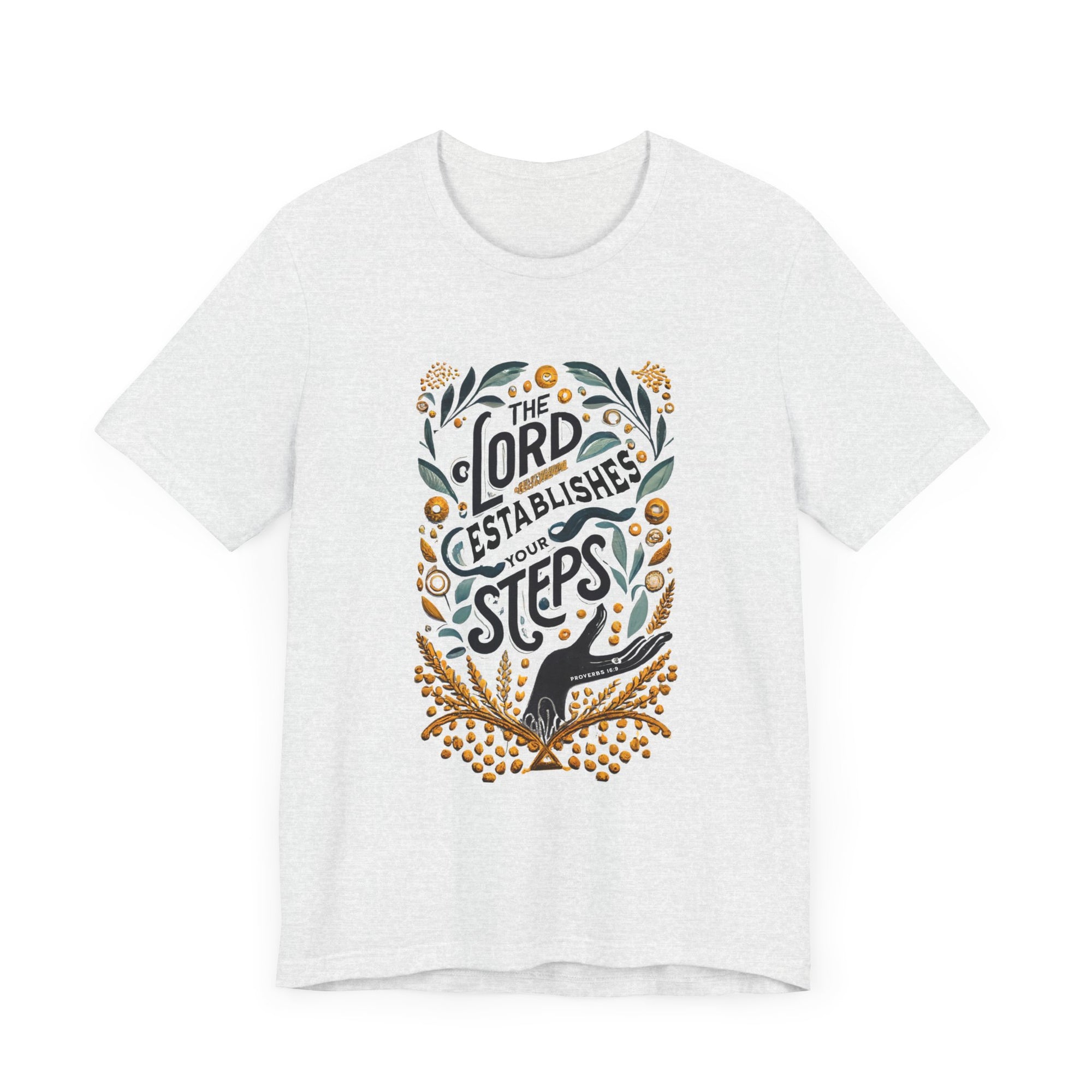 The Lord Establishes Your Step Short Sleeve Shirt