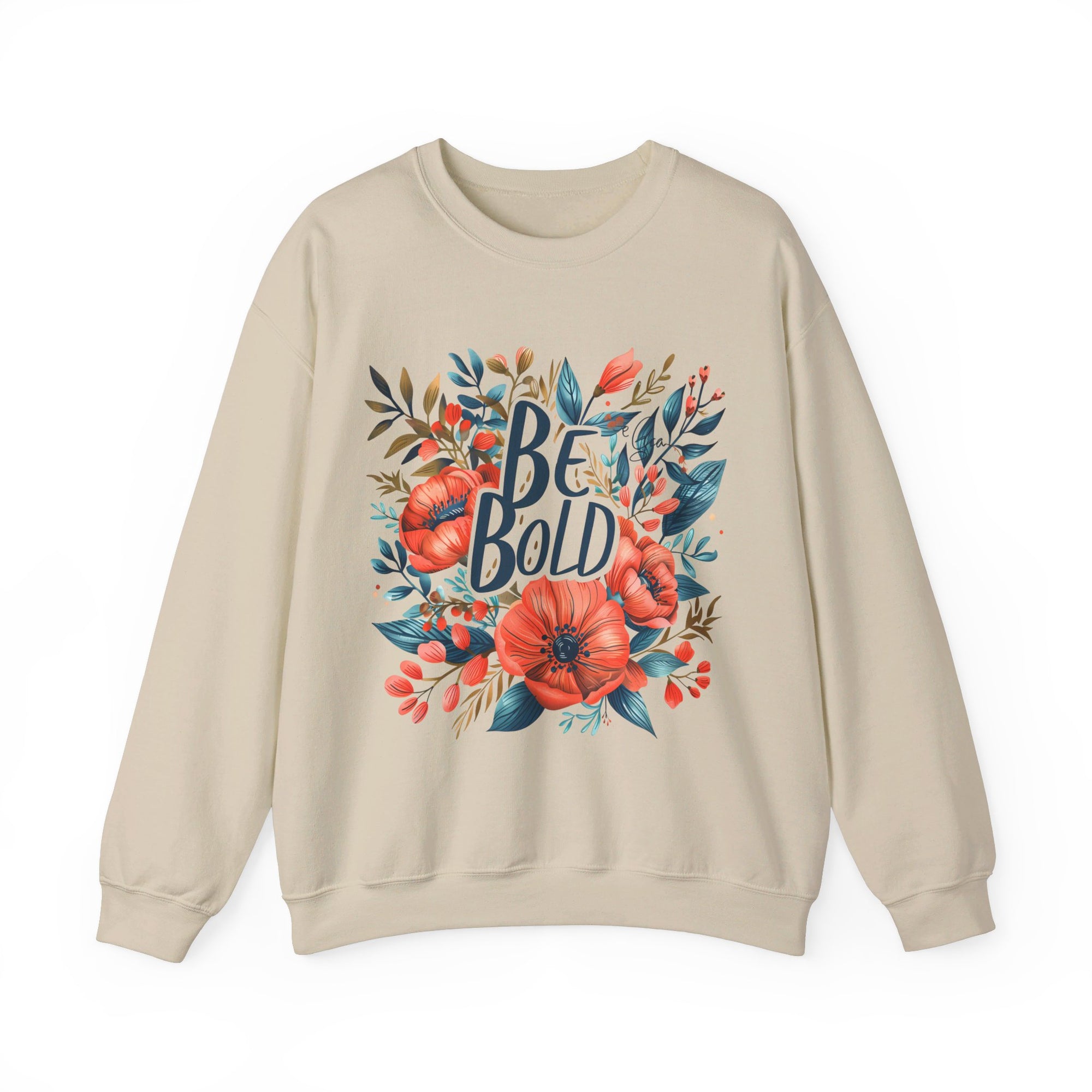 Be Bold Flower Sweatshirt