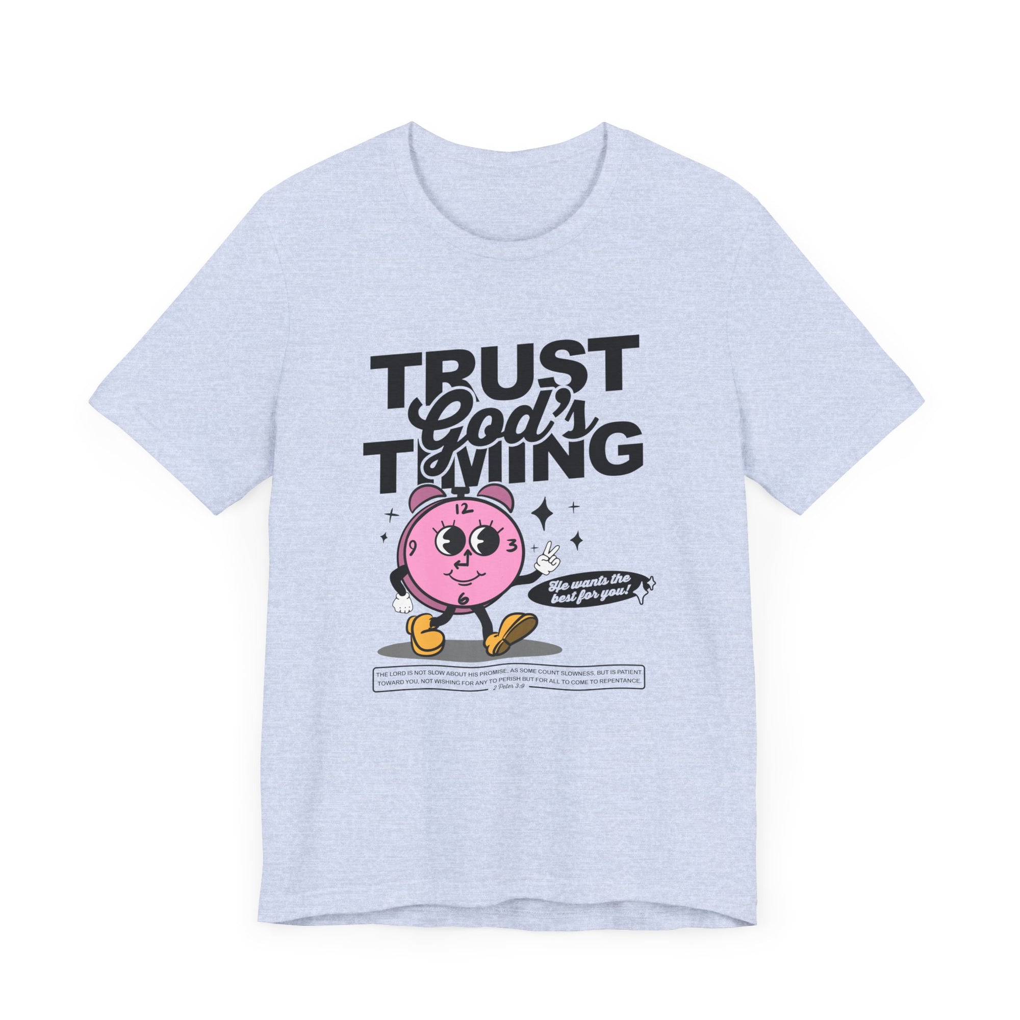 Trust God's Timing Bible Verse Shirt