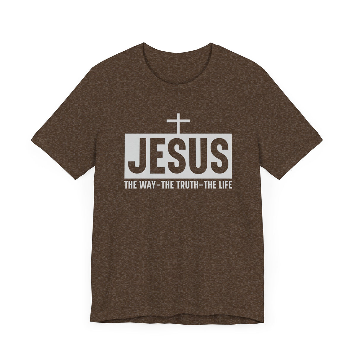 Jesus The Way Truth Life Christian Unisex Tee