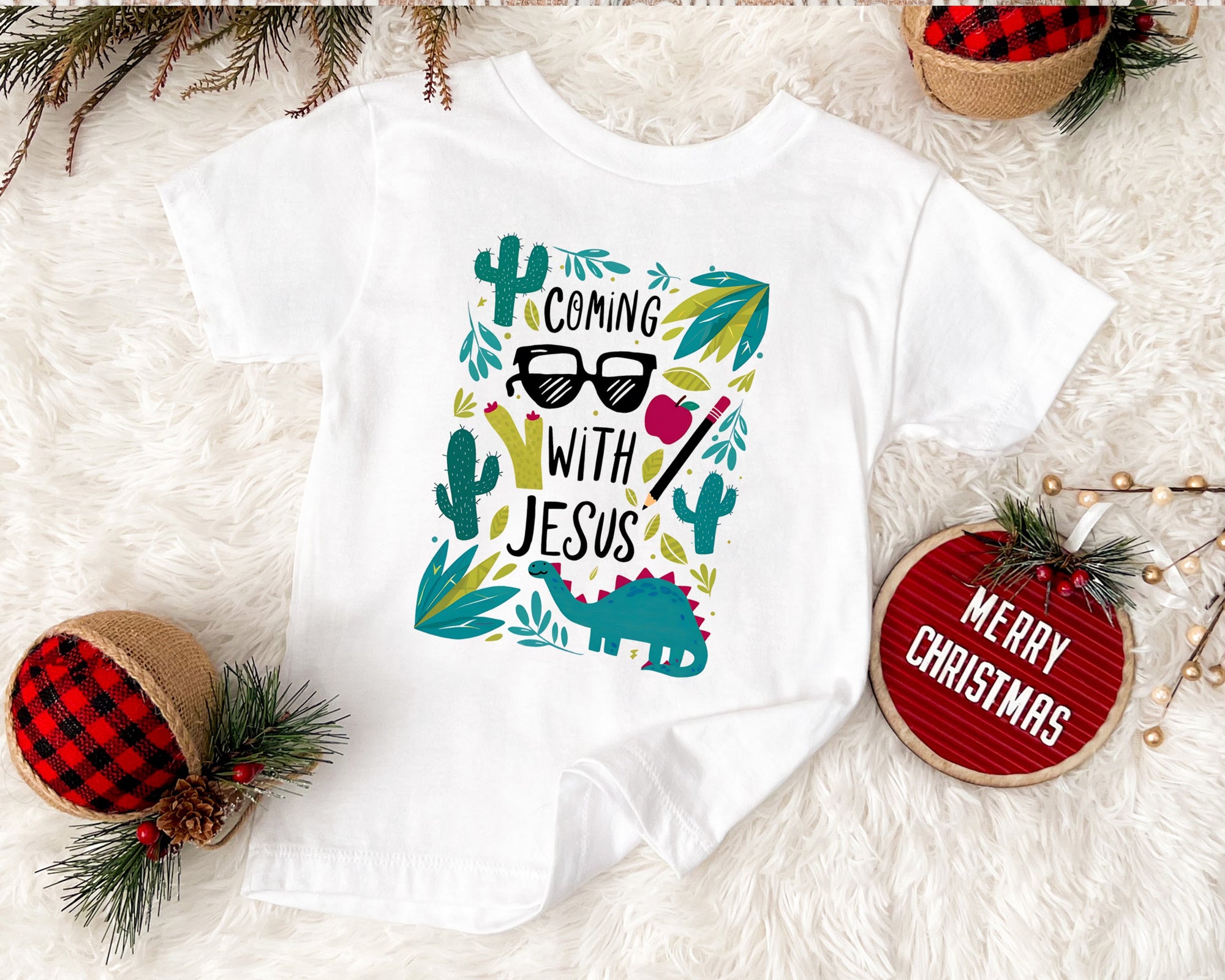 Coming With Jesus Kids T-shirt