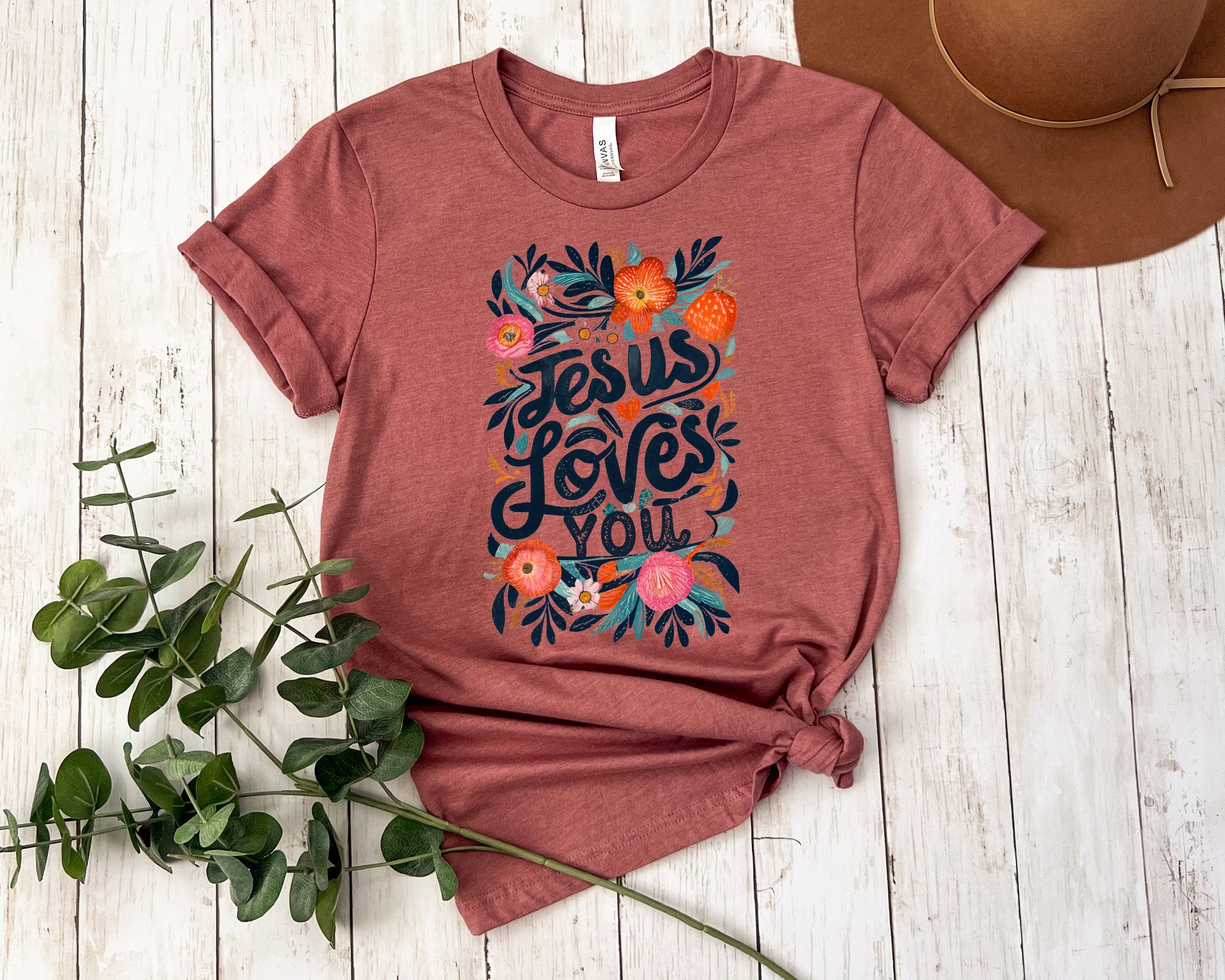 Jesus Loves You Short Sleeve Shirt