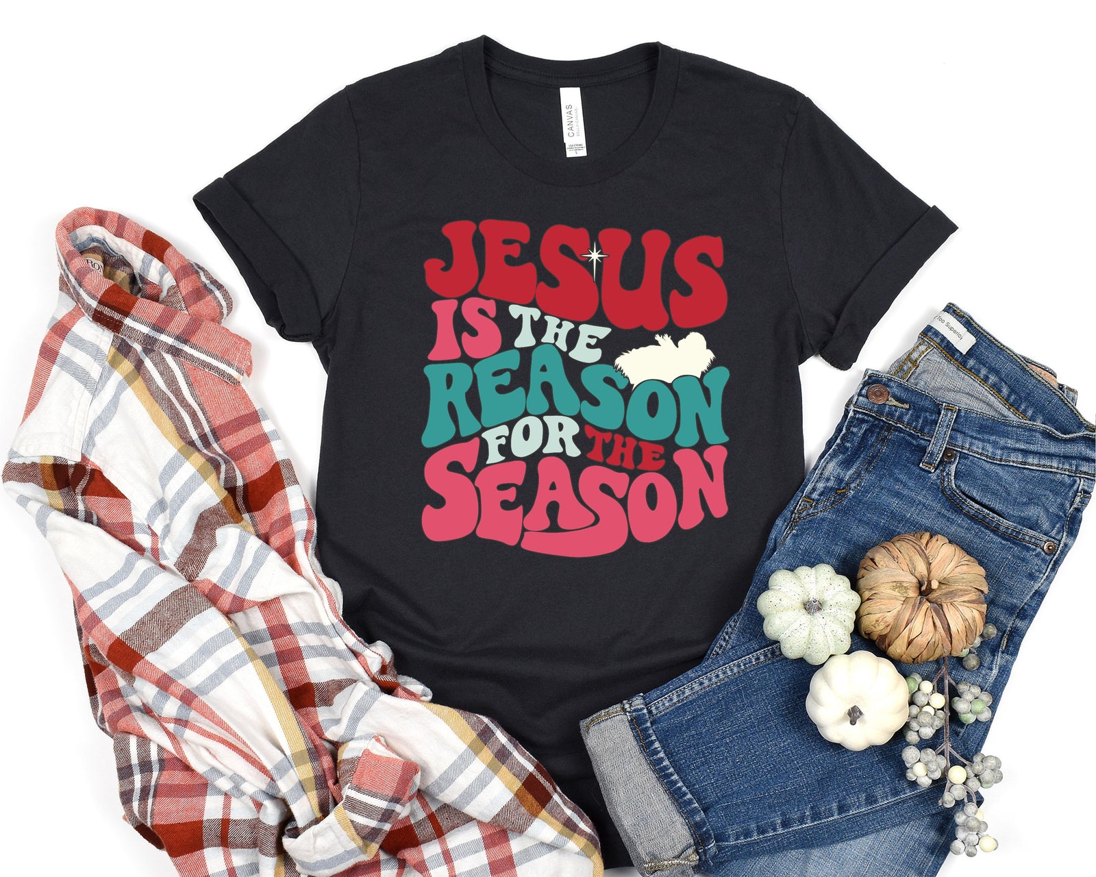 Jesus Is the Reason For The Season Short Sleeve Shirt