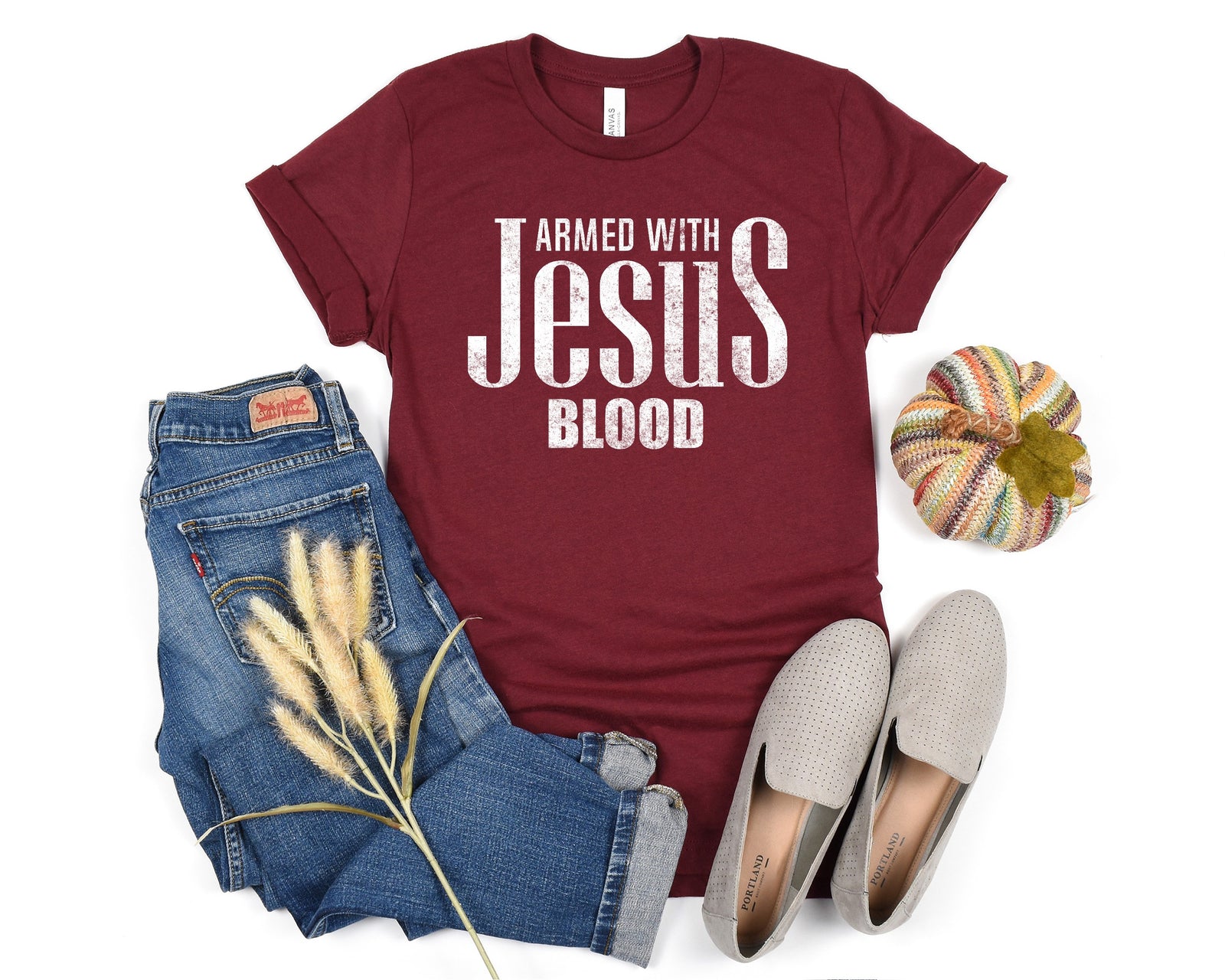 Armed With Jesus Blood Shirt