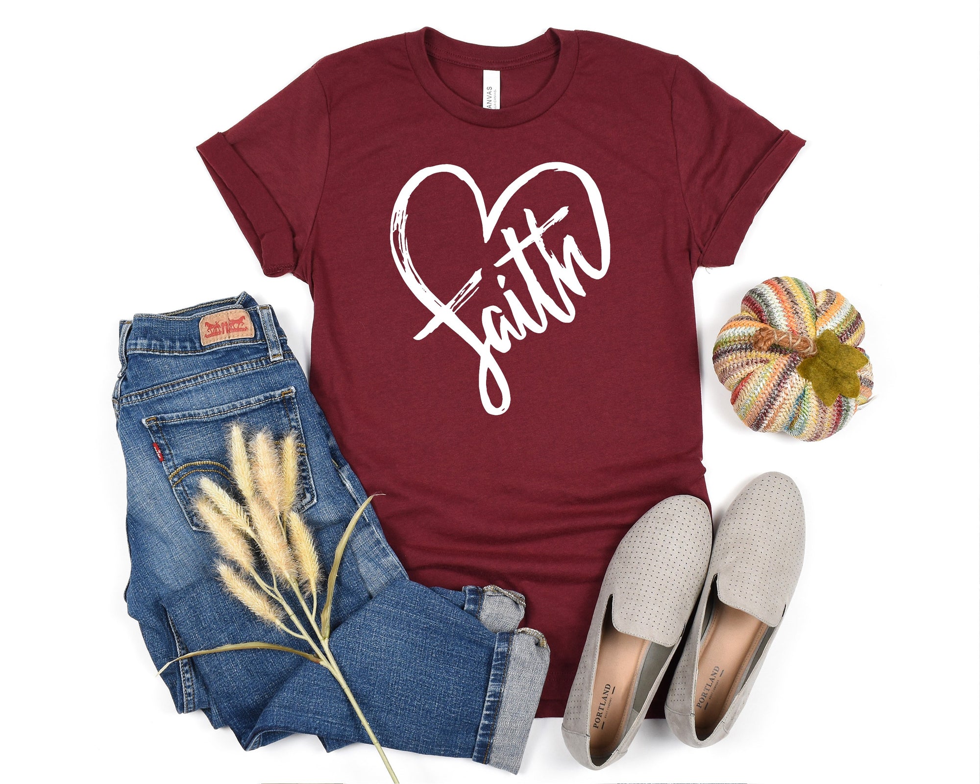 Women's Faith Heart Tee