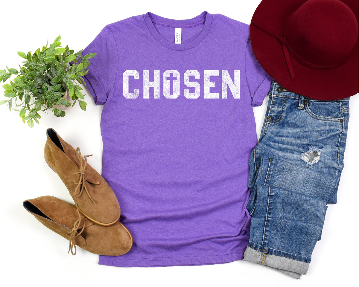 Chosen Cross Inspirational Shirt