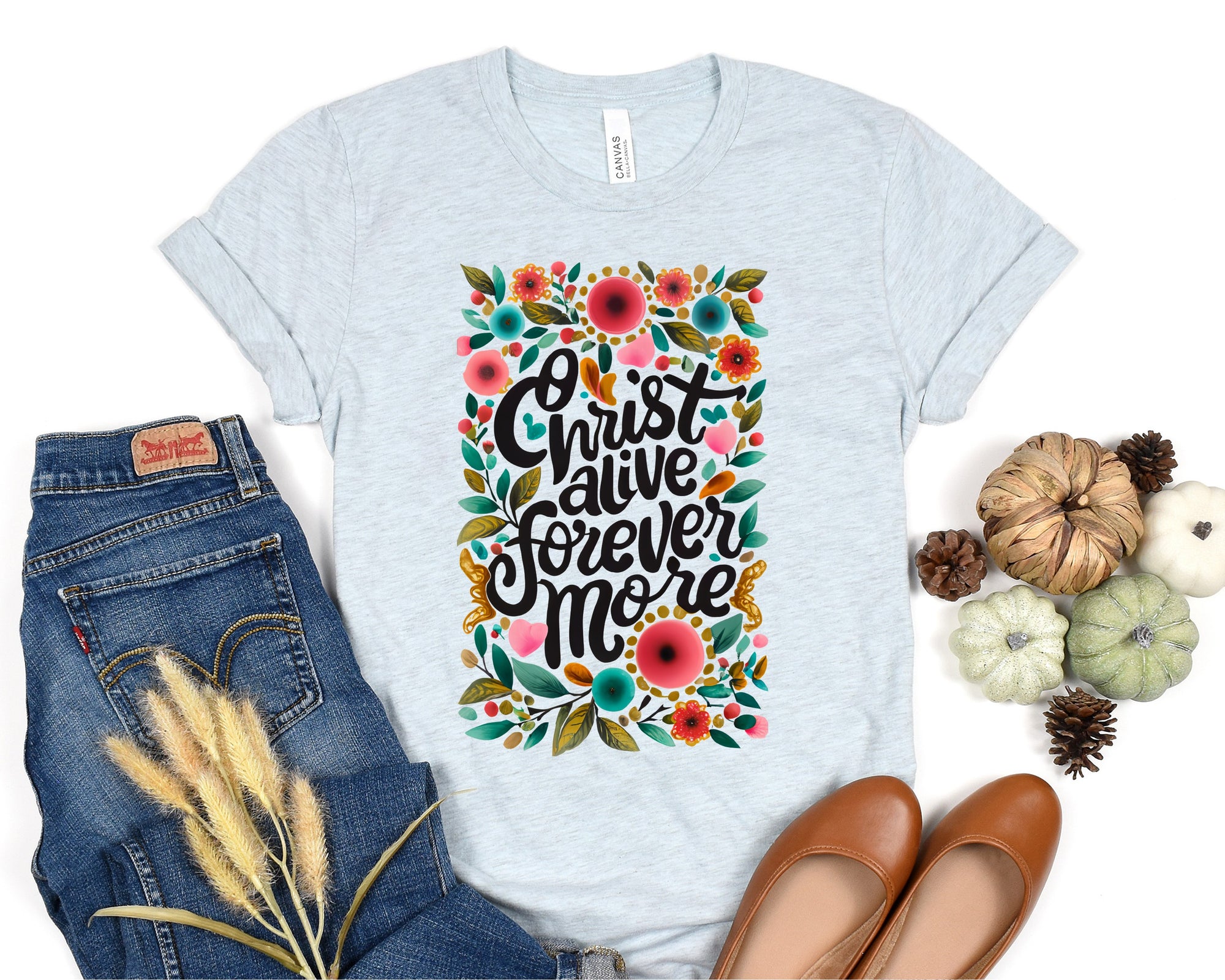 Christ Alive Forever More Women Short Sleeve Tshirt