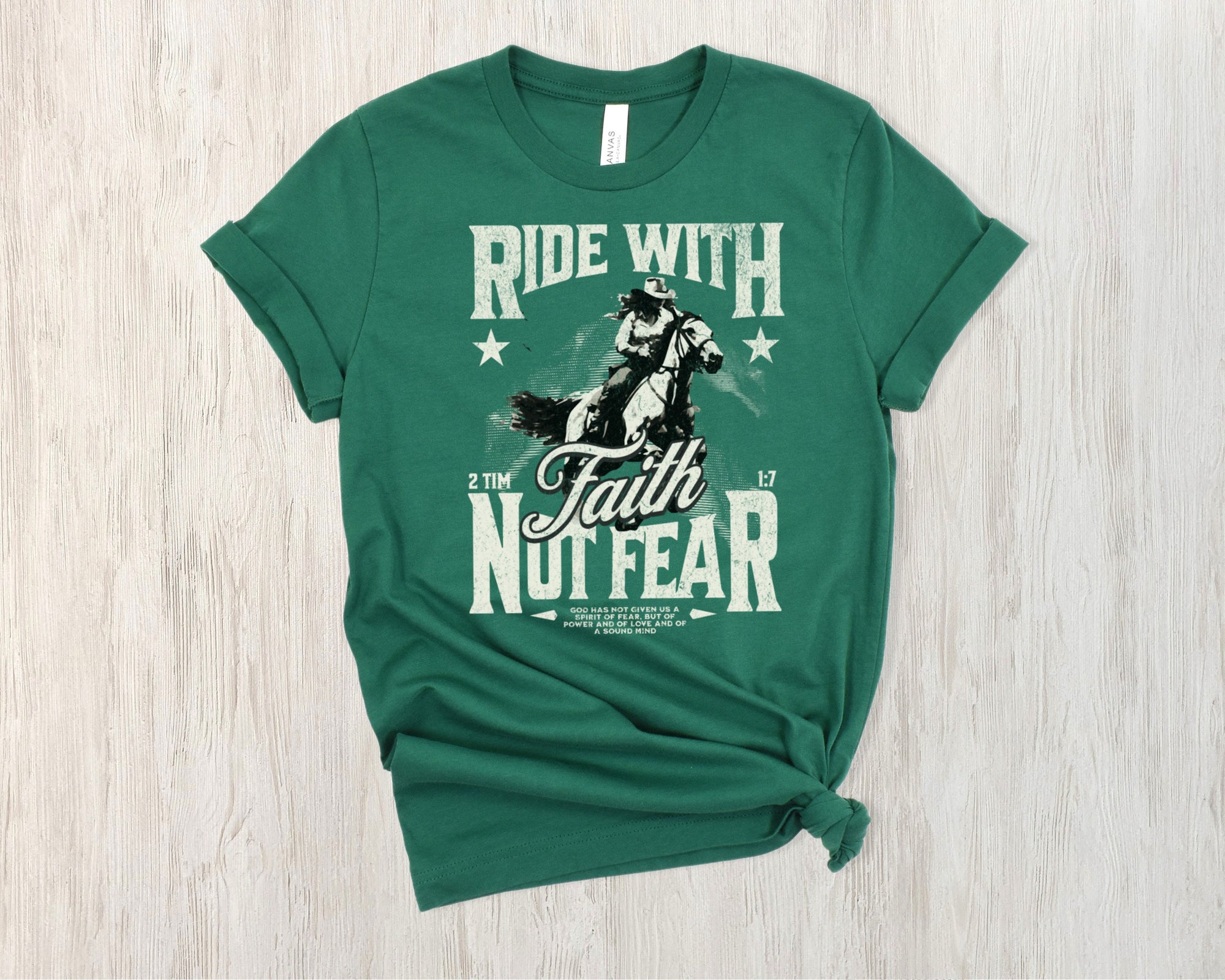 Ride With Faith Short Sleeve Women Shirt