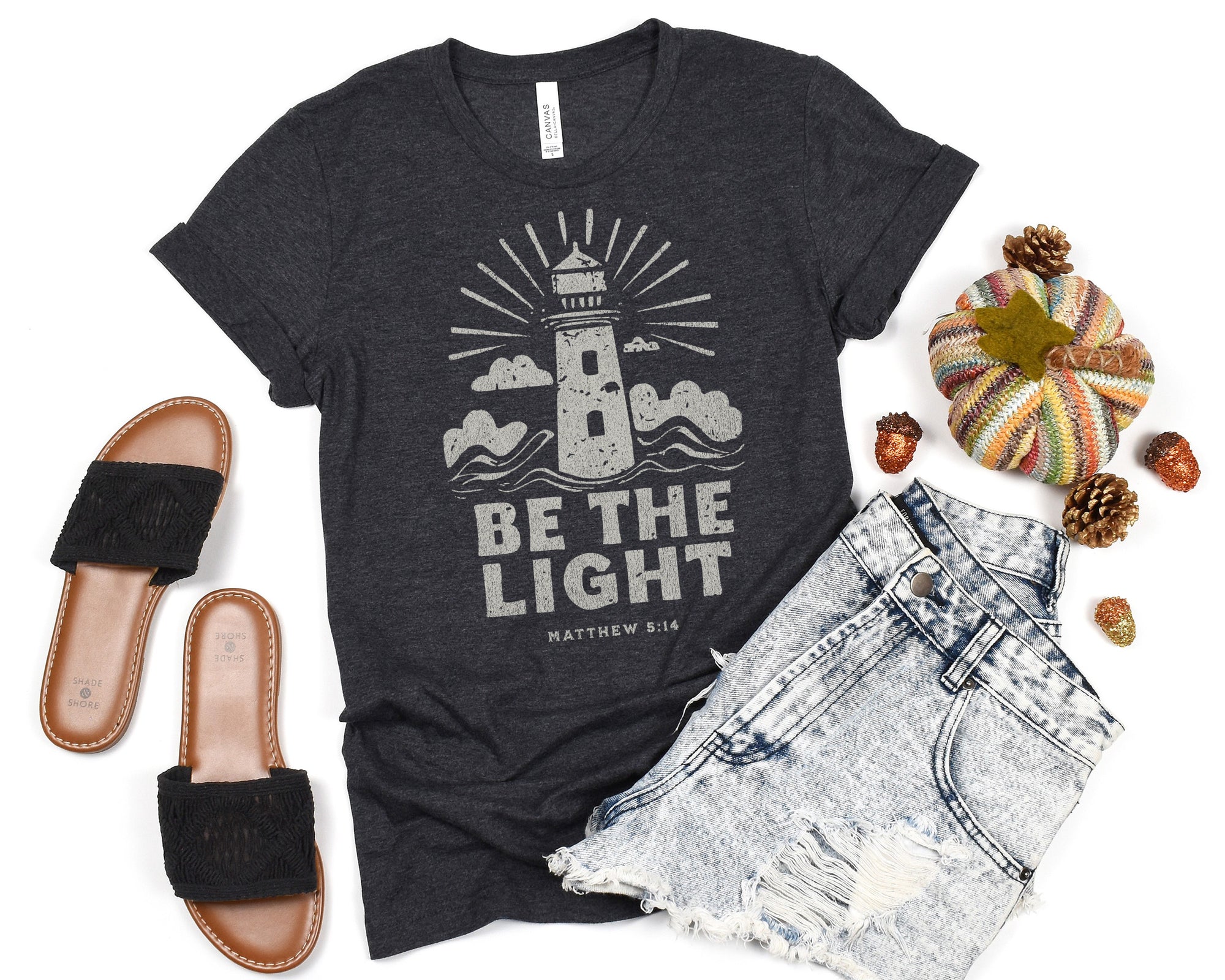 Be the Light Short Sleeve Summer Shirt