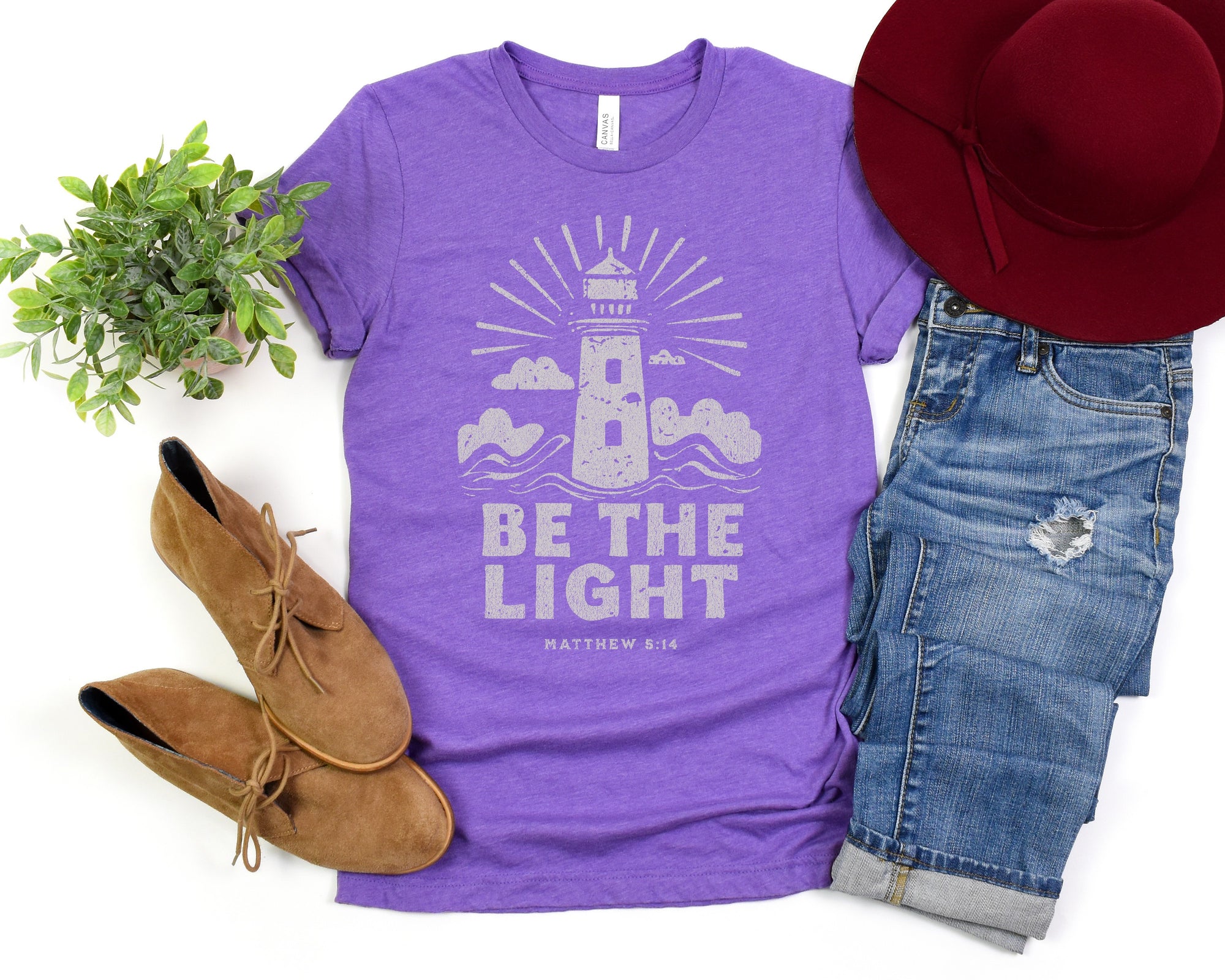 Be the Light Short Sleeve Summer Shirt