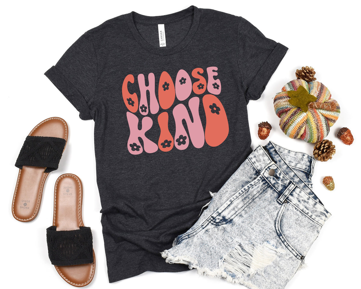 Choose Kind Women Short Sleeve Shirt