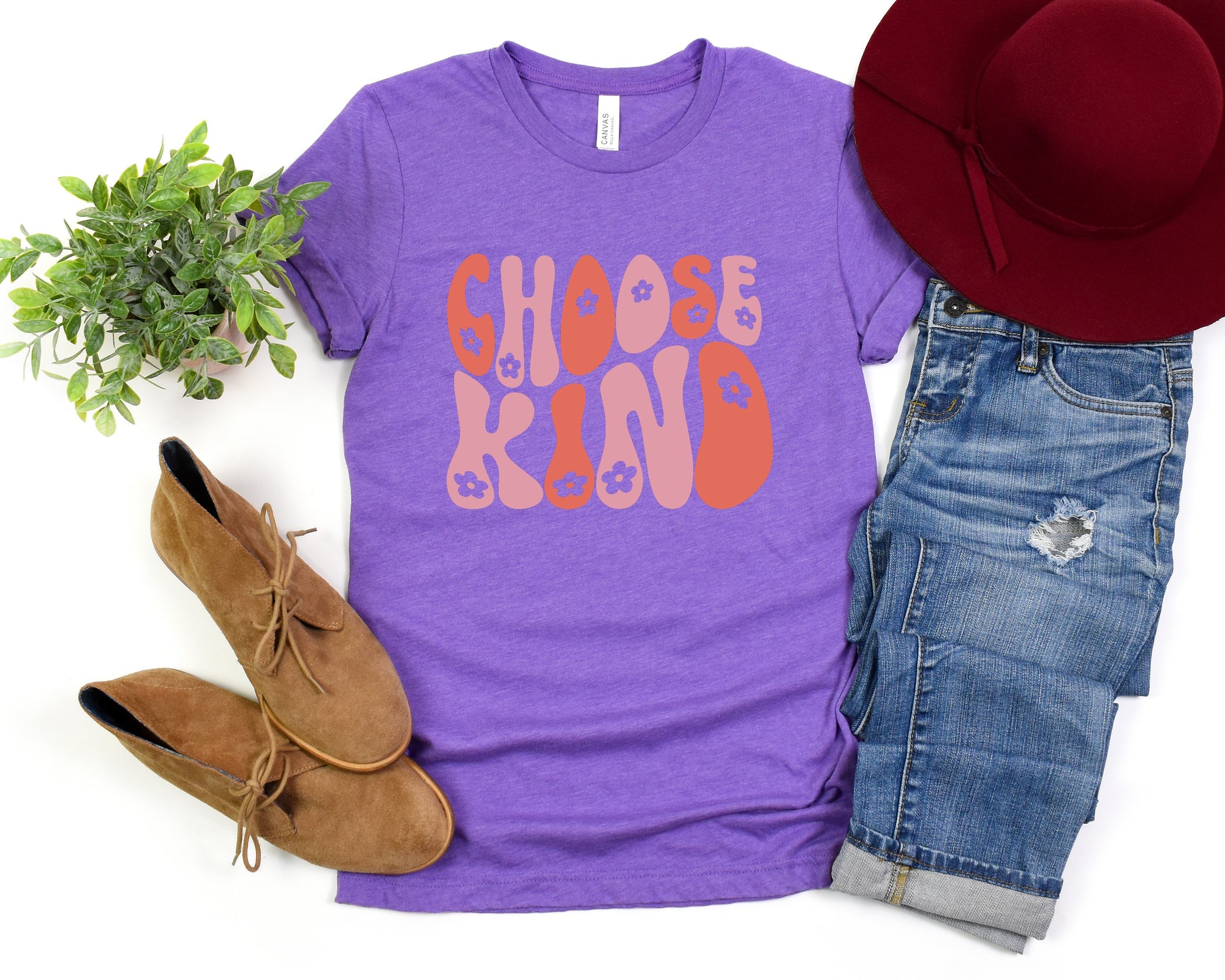 Choose Kind Women Short Sleeve Shirt